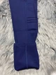 Брюки-лосины для девочки Mevis синие 2238-01 164 - изображение 2