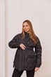 Куртка демисезонная для беременных трансформер oversize Alabama 4XL (54) Lullababe LB01AL136 черный - изображение 1