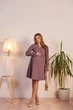 Платье из микровельвета для беременных и кормящих Lille XL (48) Lullababe LB05LL171 фрезовый - изображение 2