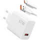 Сетевое зарядное устройство AND 6000 1хUSB 67вт с быстрой зарядкой - изображение 3
