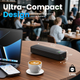 Портативный термопринтер CyberPixel P8 A4, Bluetooth, USB, 203 DPI, аккумулятор 2550 мАч, без чернил, для Android iOS ПК, черный - изображение 4
