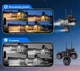 Уличная 4G камера SHIWOJA K325 20Мп с 5 объективами 2 солнечных панели зарядки акумулятор 20100мАч PIR датчик движения - изображение 8