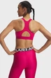 Жіночий малиновий топ UA HeatGear High Under Armour XL 1379195-681 - изображение 2