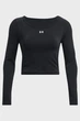 Жіночий чорний лонгслів UA Train Seamless LS Under Armour XL 1379150-001 - изображение 5