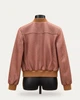 Бомбер женский кожаный 2XL Пудрово-розовый (PONTOS-W03) - изображение 4