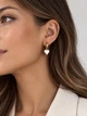 Сережки сердечки 5390 - изображение 1