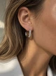 Серьги бижутерия с фианитами 5398 - изображение 1