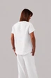 Жіночі брюки з натурального льону білого кольору - 48 - изображение 2