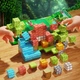 Магнітний конструктор Minecraft 150 шт дерева і водоспад - зображення 3