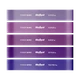 Набір мініеспандерів латексових REBEL Mini Band L 2.3-18.2 kg 5 шт Purple (RBA-3002-PU) - зображення 3