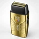 Электрическая бритва для мужчин, от USB, 1400мАч, Kemei T401, Золотистая / Мужская электробритва аккумуляторная / Шейвер - изображение 6