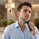 Беспроводная электробритва для мужчин, 1400мАч, от USB, Kemei T402, Серая / Бритва аккумуляторная / Электрическая бритва / Шейвер - изображение 7