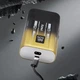 Беспроводная бритва для мужчин с UV-дезинфекцией, USB-C, Kemei KM-T418, Градиент / Шейвер / Аккумуляторная мужская электробритва - изображение 8