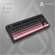 Клавиатура беспроводная Ajazz MK87 Pitaya Switch Black/Pink (MK87-P-S-P) - изображение 20
