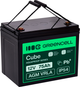 Акумуляторна батарея Green Cell CUBE AGM VRLA 12V 75Ah (AGM12V75AH-J) - зображення 1