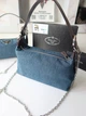 Сумка жіноча Prada Denim Shoulder Bag денім Прада (221) - изображение 5