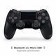 Геймпад беспроводной для PS4/PC V2 Jet Blac - изображение 3