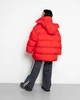 Пуховик oversize Alba красный - M - изображение 3