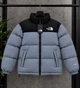 Зимняя куртка пуховик The North Face 700 Reflective серая рефлективная 2XL 4468 - изображение 1