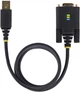 Кабель StarTech USB Type-A - RS-232 3 m Black (1P10FFCN-USB-SERIAL) - зображення 2