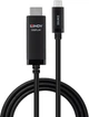 Kabel Lindy USB Type-C - HDMI 1 m Black (4002888434331) - obraz 2