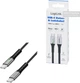 Kabel Logilink USB Type-C - USB Type-C 3.2 Gen2x2 100 W 2 m Black (4052792079913) - obraz 3