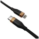 Kabel Duracell USB Type-C - Lightning 2 m Black (DRU5024A) - obraz 1