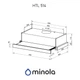 Витяжка Minola HTL 514 BL LED - зображення 9