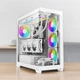 Корпус Xilence XILENT GLEAM ARGB Midi-Tower ATX без БП белый(TDB_05E0C8410030) - изображение 10