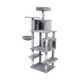 Кігтеточка для котів Rebel 60x49x173 см Gray (5901890130455) - зображення 2