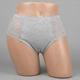 Утягивающие кружевные трусики 3XL серые Biweier 1308 - изображение 1