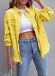 Сорочка жіноча Oversize джинсова однотонна подовжена G&N Жовта 22845 L (укр 48-50) - зображення 1
