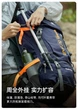 Походный рюкзак CAMEL для мужчин и женщин, рюкзак для треккинга и кемпинга, большой вместимости и многофункционального дизайна, дорожная модель 7S3AC3034A, темно-синий. - изображение 12