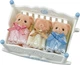 Zestaw do zabawy Sylvanian Families Trojaczki ciasteczkowych misiów SLV5866 (5054131058664) - obraz 2