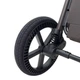 Прогулянкова коляска Carrello Bravo Lite CRL-5529 легка 8,7 кг, складання книжкою, гумові колеса 18/22 см, LED-ліхтарик, до 22 кг Oak Beige - зображення 5