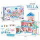Будиночок Villa, гірлянда, гірка, басейн, меблі лялька MIC (307781) - изображение 1