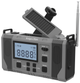Radio awaryjne solarne z korbką Kruger&Matz 10000 mAh Czarne (5901890132664) - obraz 1