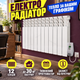 Электрический радиатор ECOTEPLO 1300 Вт на 12 секций с недельным программатором для комнат до 30 м² - изображение 1