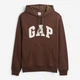 Худи утепленное мужское GAP 150231262 M Коричневый (1162963704) - изображение 4
