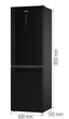 Холодильник Gorenje NRK6192ABK4 - зображення 4