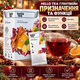 Чай фруктовий Hello Tea Глінтвейн 20 пакетиків пряний зігріваючий безалкогольний з корицею гвоздикою апельсиновою цедрою ягодами в індивідуальних конвертах - зображення 4