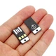 USB LED мини-ночник 5V 0.2W, 2835 SMD, холодный белый свет 6000K, компактная лампа для павербанка, ноутбука, ПК. Комплект 2шт - изображение 4