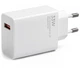 Мережевий зарядний пристрій 33W LEXEGO USB Type-A швидка зарядка для телефона планшета годинника Turbo Charge та Quick Charge блок живлення для Xiaomi Samsung Apple адаптер для самсунга ксяомі charger білий (XMB-33W) - зображення 2