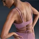 Спортивный топ женский Nike Zenvy Violet M Фиолетовый FV6508-523 - изображение 6