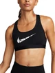 Спортивний топ жіночий Nike Swsh Ls Hbr XS Чорний FN2898-010 - зображення 4