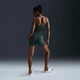 Спортивний топ жіночий Nike W Nk Inf Wide Rib Bra S Зелений HF1542-338 - зображення 4