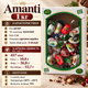 Цукерки асорті Amanti 1 кг молочний шоколад десерт з чорносливом курагою горіхами кокосом арахісом медом журавлиною злаками - зображення 3