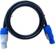 Kabel zasilający Cable4Me Powercon In/Out 2 m do oświetlenia i nagłośnienia z żyłami miedzianymi (5908249828124) - obraz 2