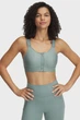 Спортивный топ женский Under Armour Ua Infinity High Zip 2.0 Bra L 1384118-348 - изображение 3