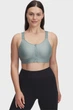 Спортивный топ женский Under Armour Ua Infinity High Zip 2.0 Bra L 1384118-348 - изображение 5